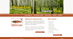 Desktop Screenshot of drew-gal.com.pl