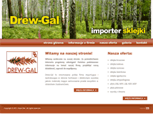 Tablet Screenshot of drew-gal.com.pl